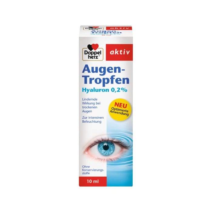 Doppelherz Augen-Tropfen Hyaluron 0,2 %, 10 ml Lösung