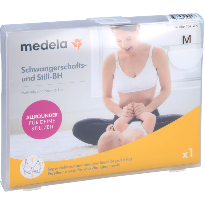 Medela Schwangerschafts- und Still BH M weiß, 1 St