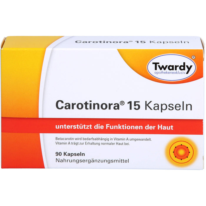 Twardy Carotinora 15 Kapseln, 90 pcs. Capsules