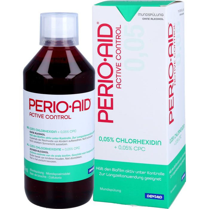 Perio-Aid Active Control Mundspülung, 500 ml Solution