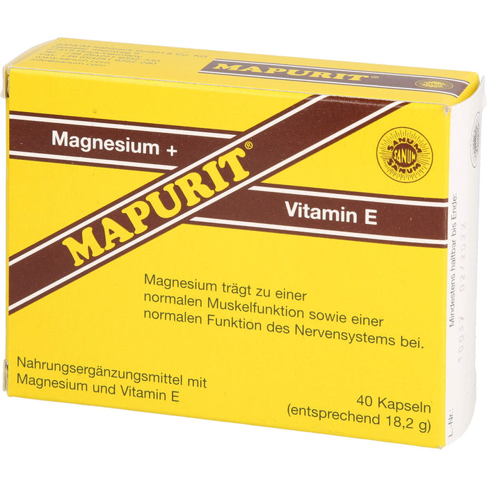 MAPURIT Kapseln, 40 pc Capsules