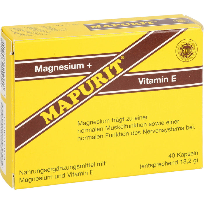 MAPURIT Kapseln, 40 pc Capsules