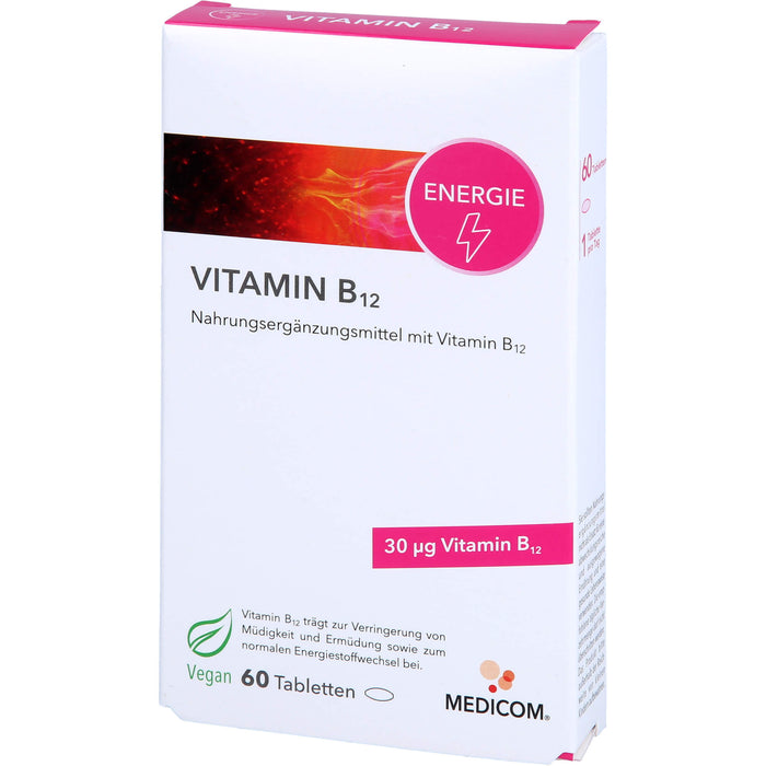 MEDICOM Vitamin B12 Tabletten, 60 pc Tablettes