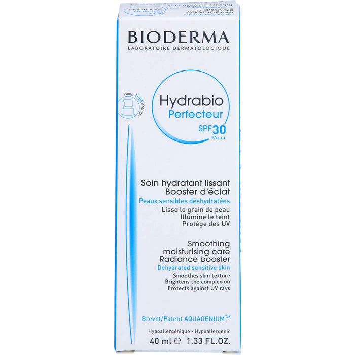 BIODERMA Hydrabio Perfecteur SPF 30 Feuchtigkeitscreme, 40 ml Cream