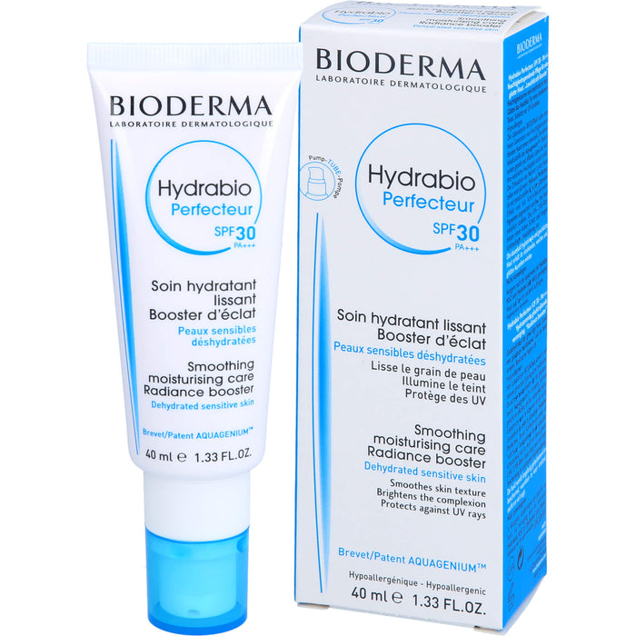 BIODERMA Hydrabio Perfecteur SPF 30 Feuchtigkeitscreme, 40 ml Crème