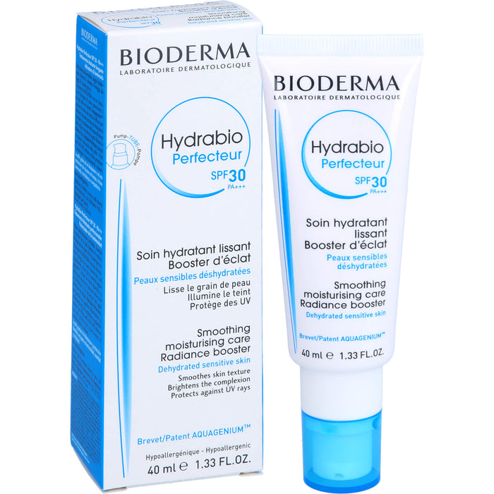 BIODERMA Hydrabio Perfecteur SPF 30 Feuchtigkeitscreme, 40 ml Crème