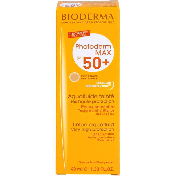 BIODERMA Photoderm MAX SPF 50+ Aquafluid getönt hell, 40 ml Solution