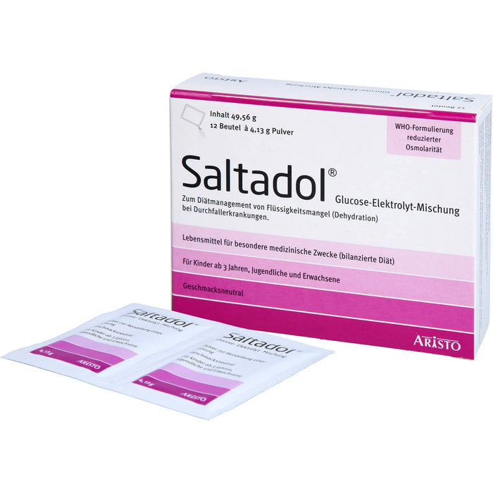 Saltadol Glucose-Elektrolyt-Mischung Pulver, 12 St. Beutel