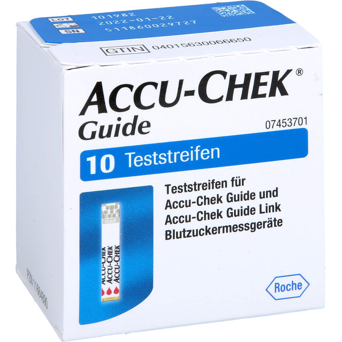 ACCU-CHEK Guide Teststreifen, 10 pcs. Test strips