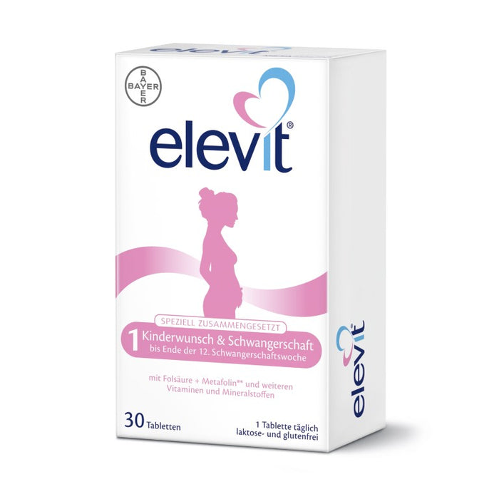 elevit 1 Kinderwunsch & Schwangerschaft Tabletten, 30 pcs. Tablets