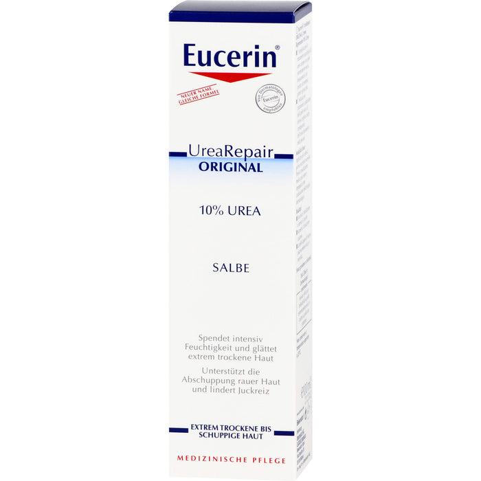 Eucerin UreaRepair Original 10% Urea Salbe, 100 ml Onguent