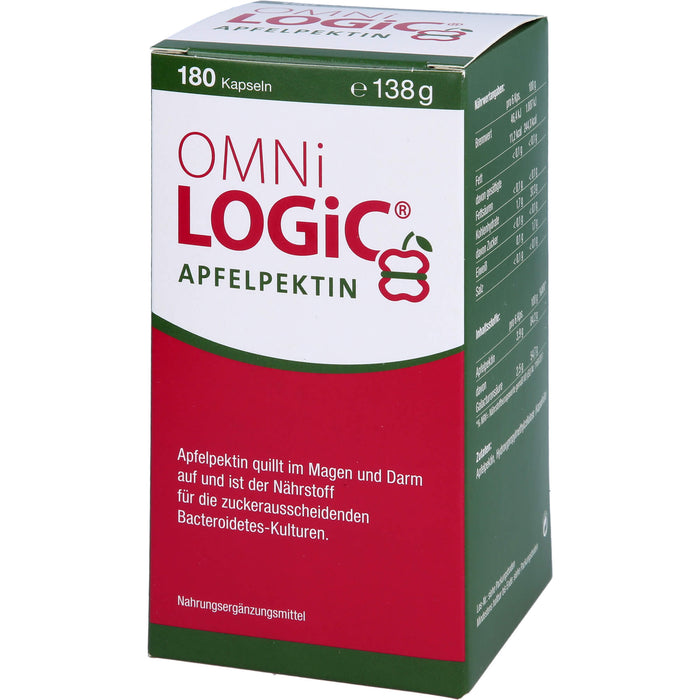 OMNi-LOGiC Apfelpektin Kapseln, 180 pc Capsules