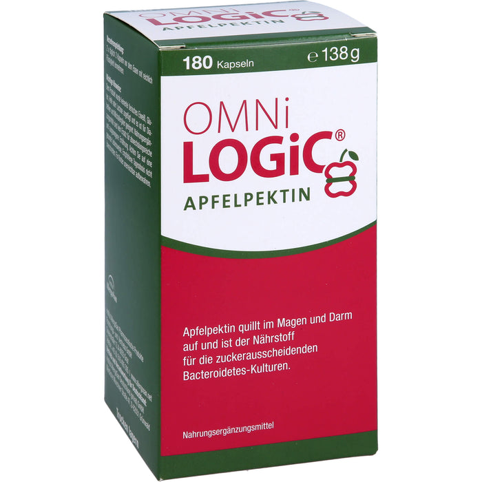 OMNi-LOGiC Apfelpektin Kapseln, 180 pcs. Capsules