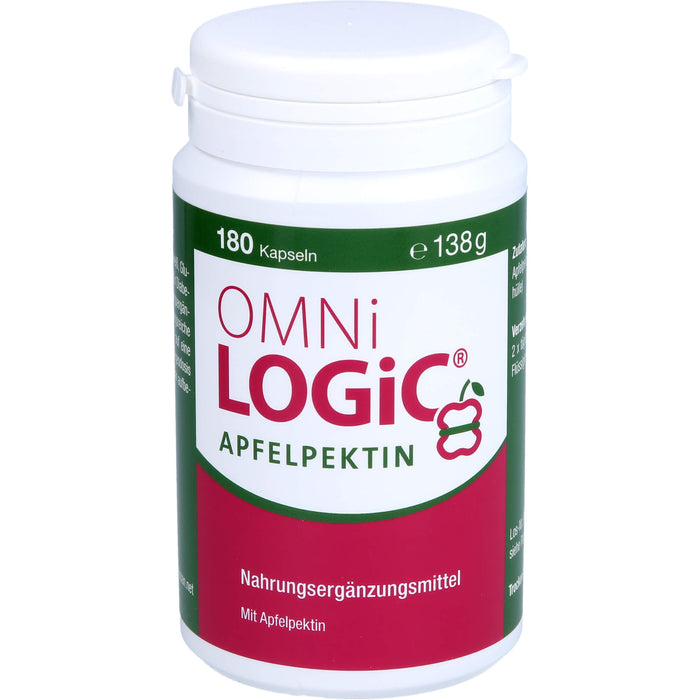 OMNi-LOGiC Apfelpektin Kapseln, 180 pcs. Capsules