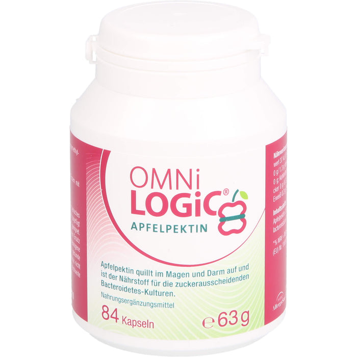 OMNi-LOGiC Apfelpektin Kapseln, 84 pc Capsules