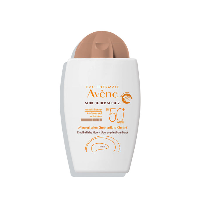 Avène mineralisches Sonnenfluid getönt SPF 50+, 40 ml Solution