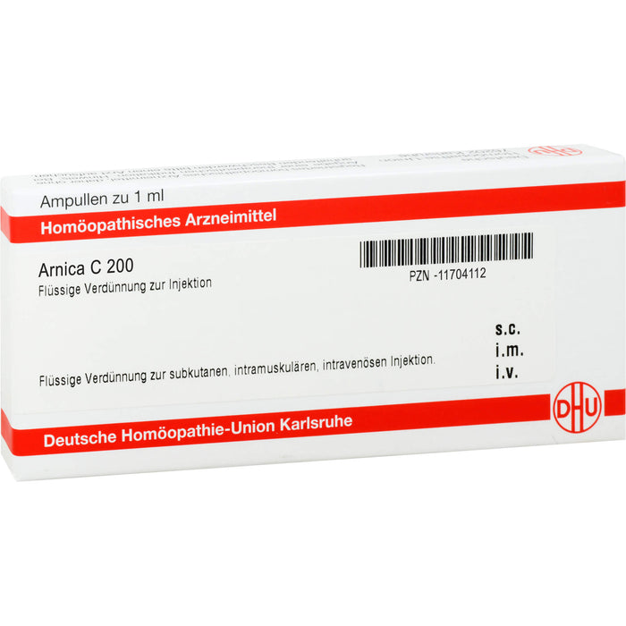 DHU Arnica C200 Ampullen, 8 St. Ampullen