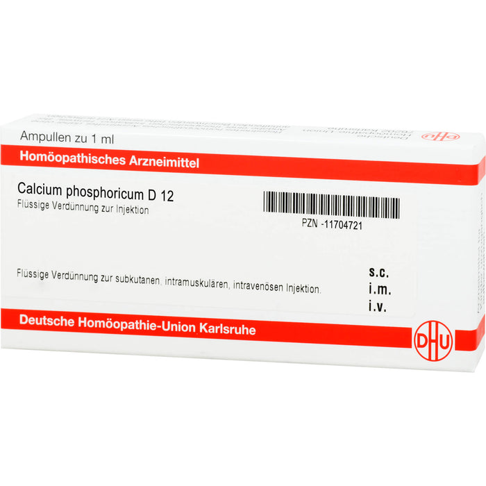 Calcium phosphoricum D12 DHU Ampullen, 8 St. Ampullen