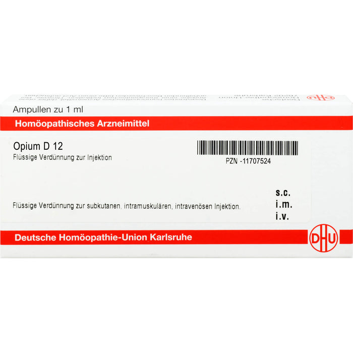 Opium D12 DHU Ampullen, 8 St. Ampullen