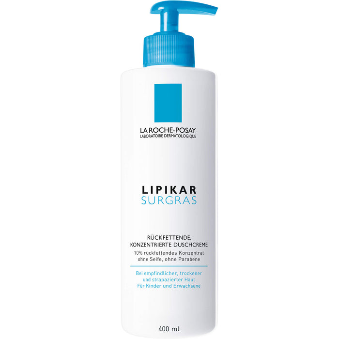 LA ROCHE-POSAY Lipikar Surgras konzentrierte Duschcreme, 400 ml Gel