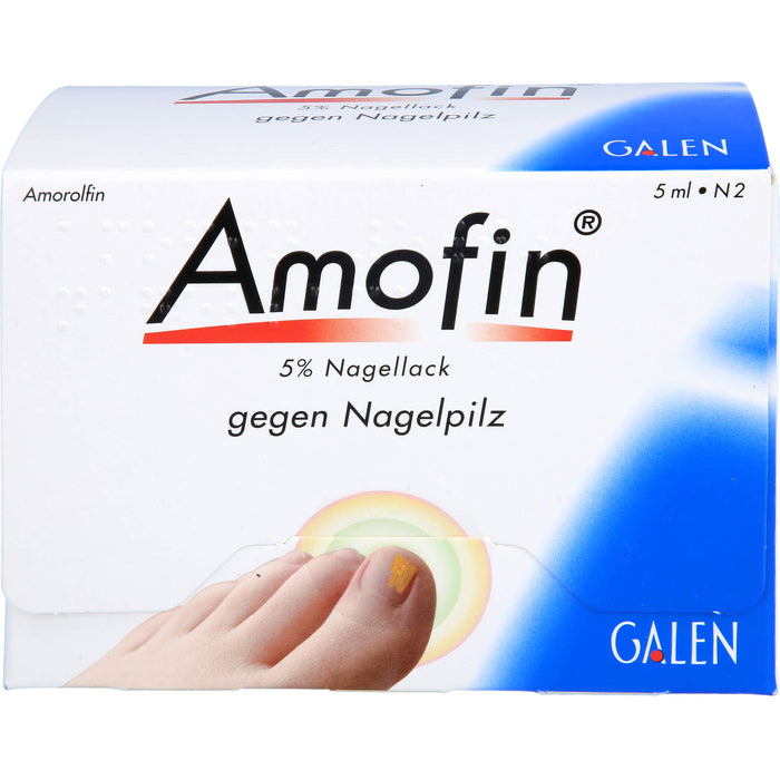 Amofin 5 % Nagellack, 5 ml Solution