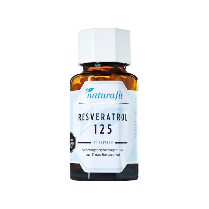 naturafit Resveratrol 125 Kapseln, 60 St. Kapseln