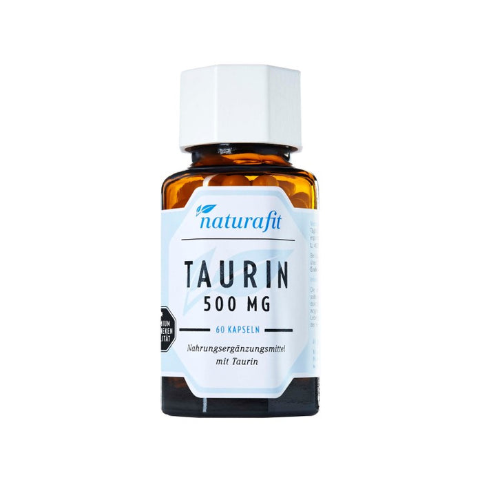 naturafit Taurin 500 mg Kapseln, 60 pcs. Capsules