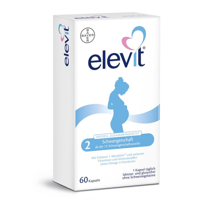 elevit 2 Schwangerschaft Kapseln, 60 pcs. Capsules