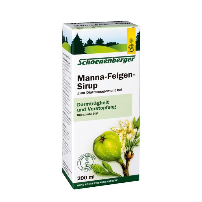 Schoenenberger Manna-Feigen-Sirup, 200 ml Solution