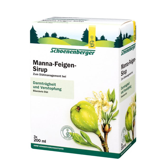Schoenenberger Manna-Feigen-Sirup Darmträgheit und Verstopfung, 600 ml Solution