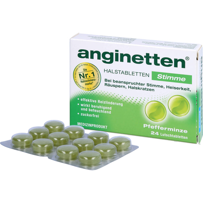 anginetten Stimme, 24 St. Tabletten