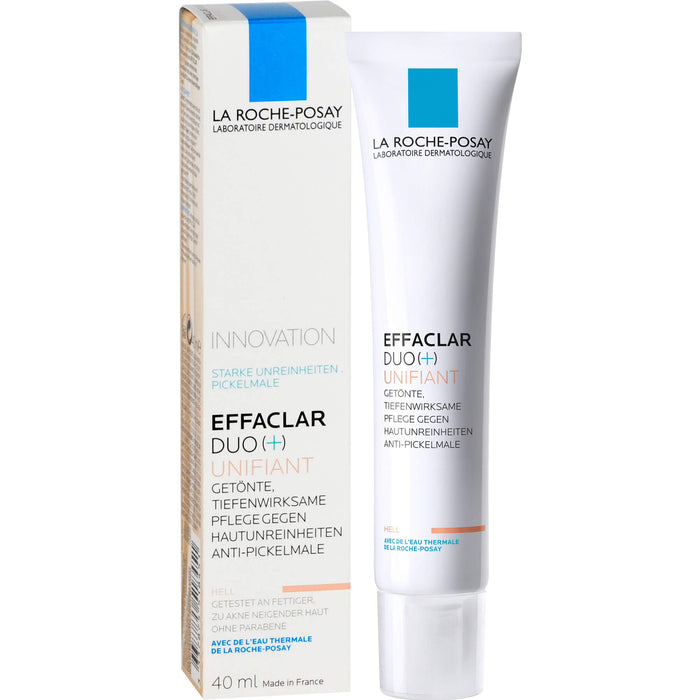 LA ROCHE-POSAY Effaclar Duo+ Unifiant getönte Creme, 40 ml Crème