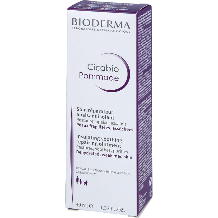 BIODERMA Cicabio Pommade Wundpflege Salbe, 40 ml Ointment