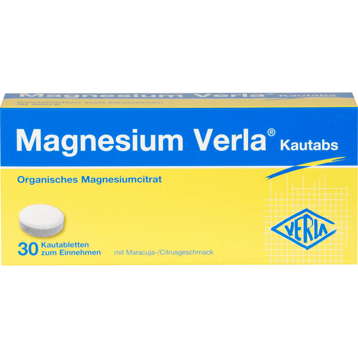 Magnesium Verla Kautabs , 30 St. Tabletten