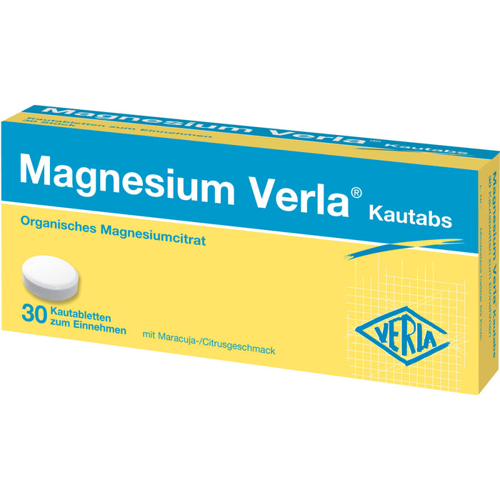 Magnesium Verla Kautabs , 30 St. Tabletten