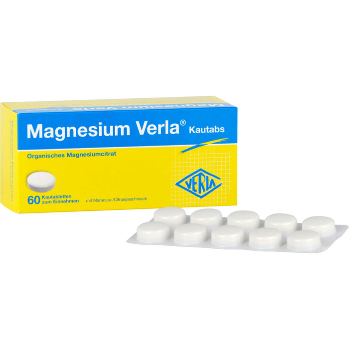 Magnesium Verla Kautabs , 60 pc Tablettes