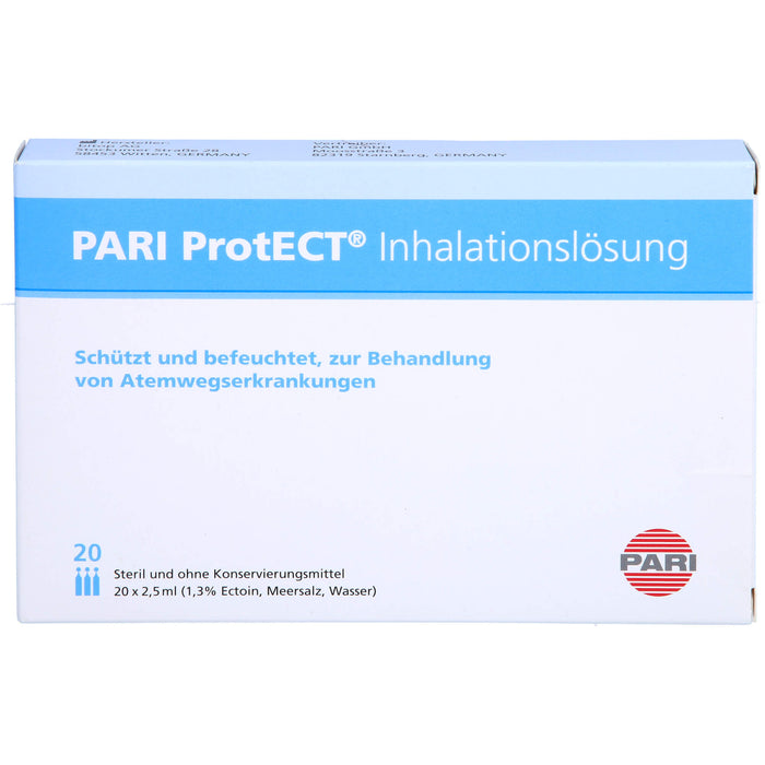 PARI ProtECT Inhalationslösung mit Ectoin 10x2,5ml, 50 ml Lösung