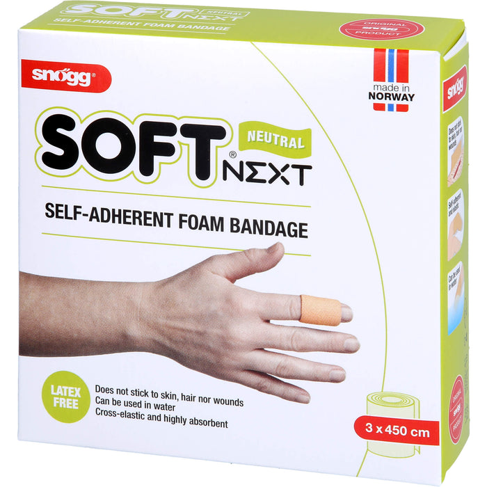 SOFT NEXT selbsthaftender Verband 3cmx4,5m, 1 pcs. Bandage