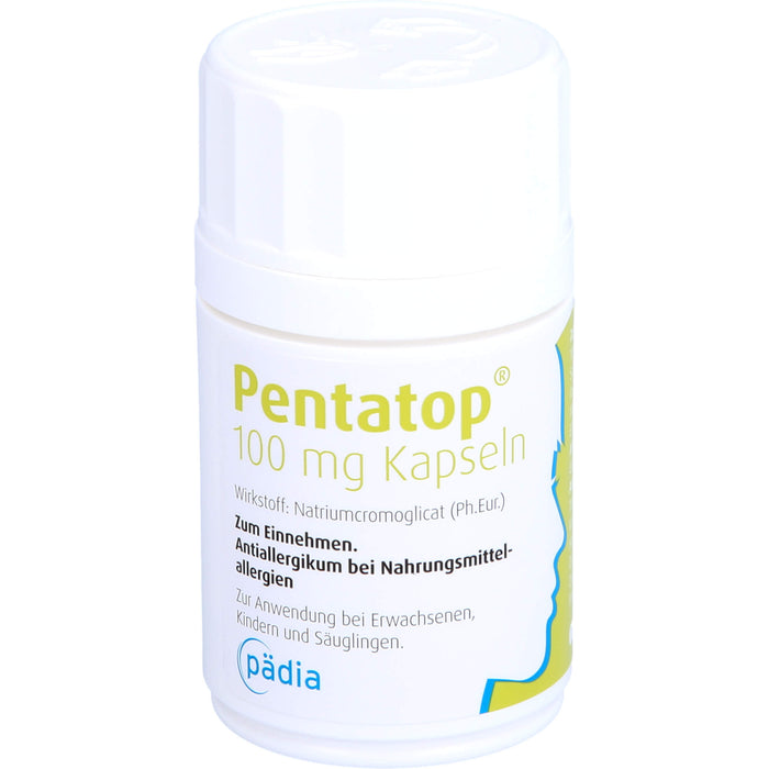 Pentatop 100 mg Kapseln bei Nahrungsmittelallergien, 50 pcs. Capsules