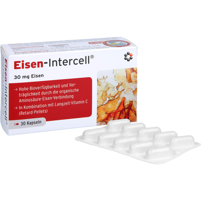 Eisen-Intercell Kapseln, 30 pc Capsules