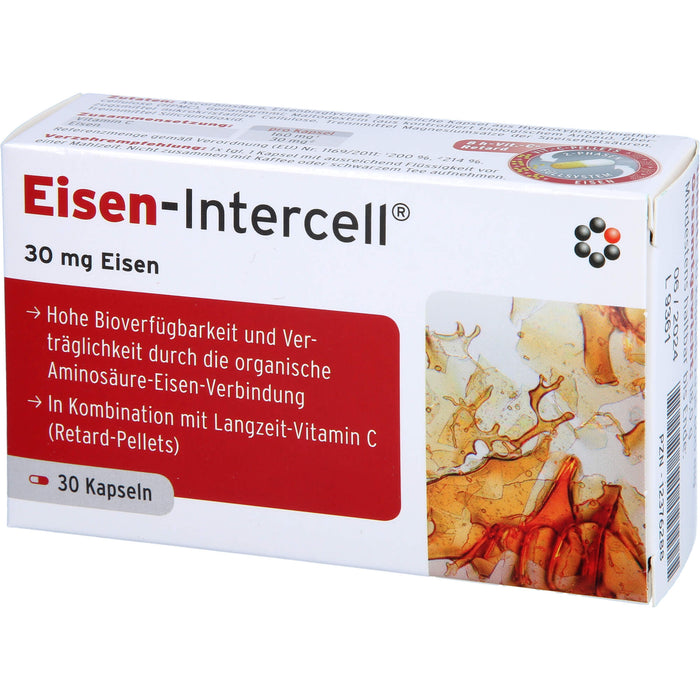 Eisen-Intercell Kapseln, 30 pc Capsules