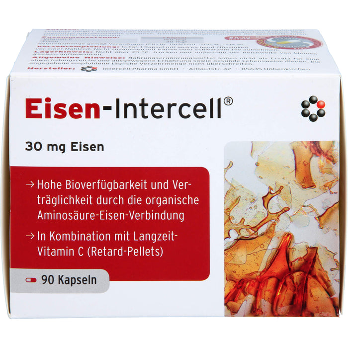 Eisen-Intercell 30 mg Kapseln, 90 pc Capsules