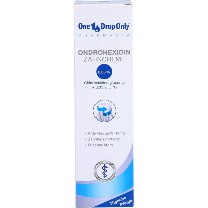 One Drop Only Pharmacia Ondrohexidin Zahncreme, 75 ml TUB
