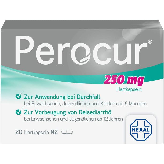 Perocur 250 mg Hartkapseln, 20 pcs. Capsules