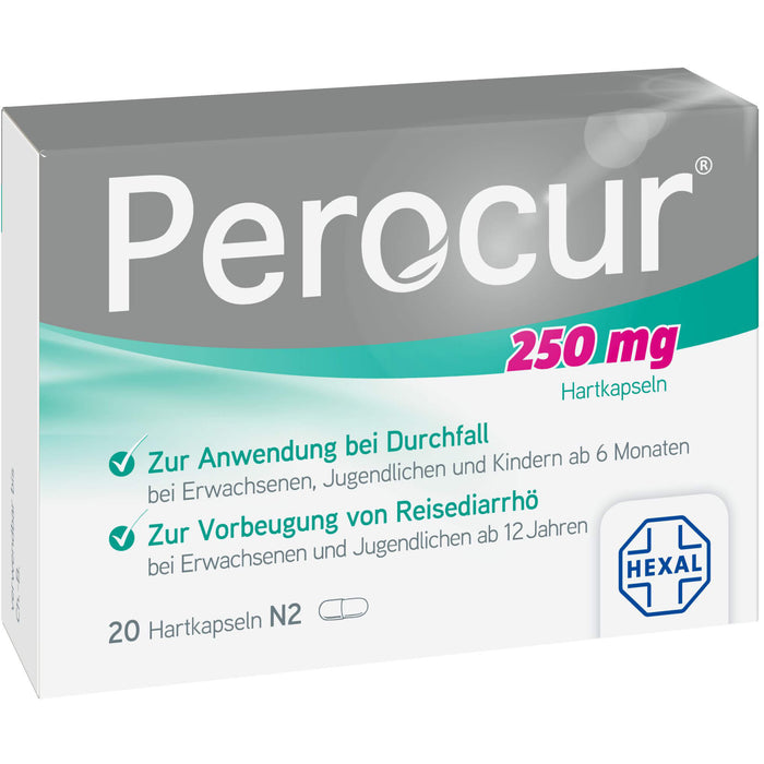 Perocur 250 mg Hartkapseln, 20 pcs. Capsules