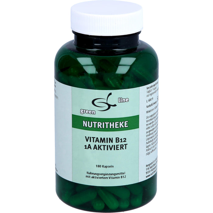 Green Line Vitamin B12 1A aktiviert Kapseln, 180 pcs. Capsules