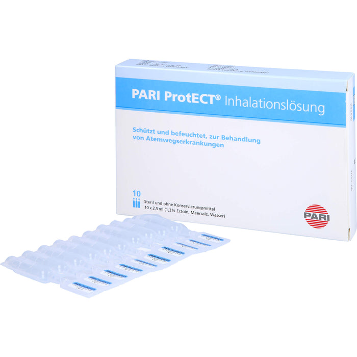 PARI ProtECT Inhalationslösung mit Ectoin bei Atemwegserkrankungen, 25 ml Solution