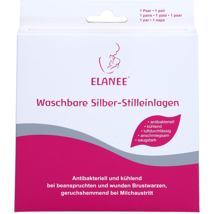 ELANEE Silber-Stilleinlagen, 2 St