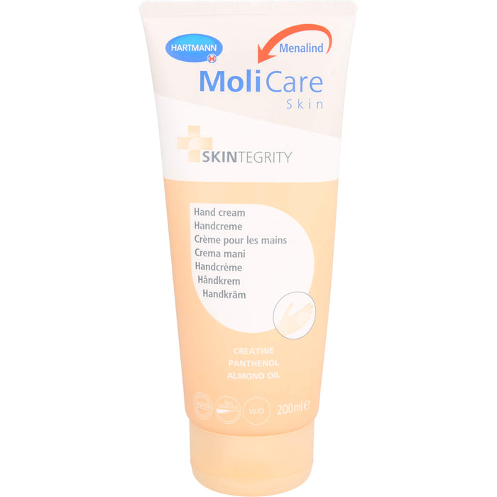 HARTMANN MoliCare Skin Handcreme intensive Pflege für sehr trockene, rissige Hände., 200 ml Crème