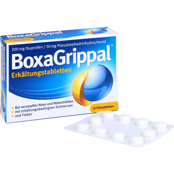 BoxaGrippal Tabletten, 10 pc Tablettes